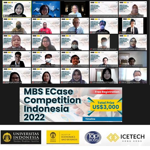 University of Indonesia 2022 MBS competition - group of people