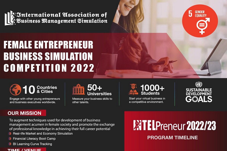 Female Entrepreneur Business Simulation Competition 2022