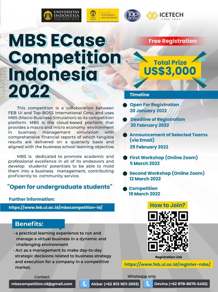 MBS Ecase Competition Indonesia 2022 (Indonesia)