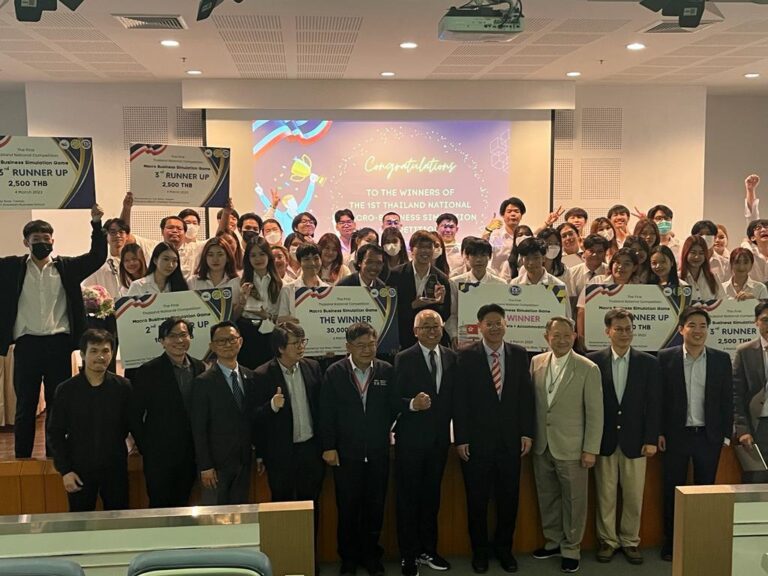 The First Thailand MBS Simulation Competition 2023 has come to a successful end.