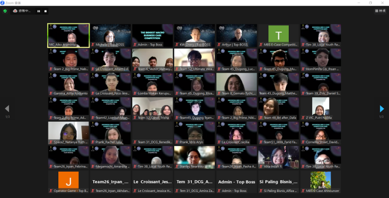 第二屆印尼2023 MBS E-CASE大賽-印尼大學勇奪桂冠